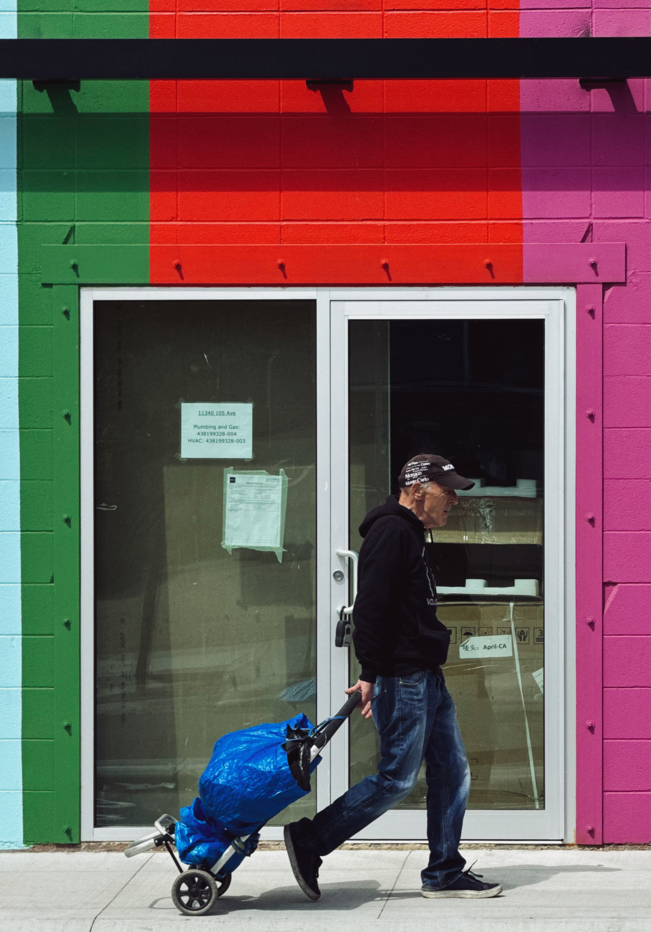 Moving places
